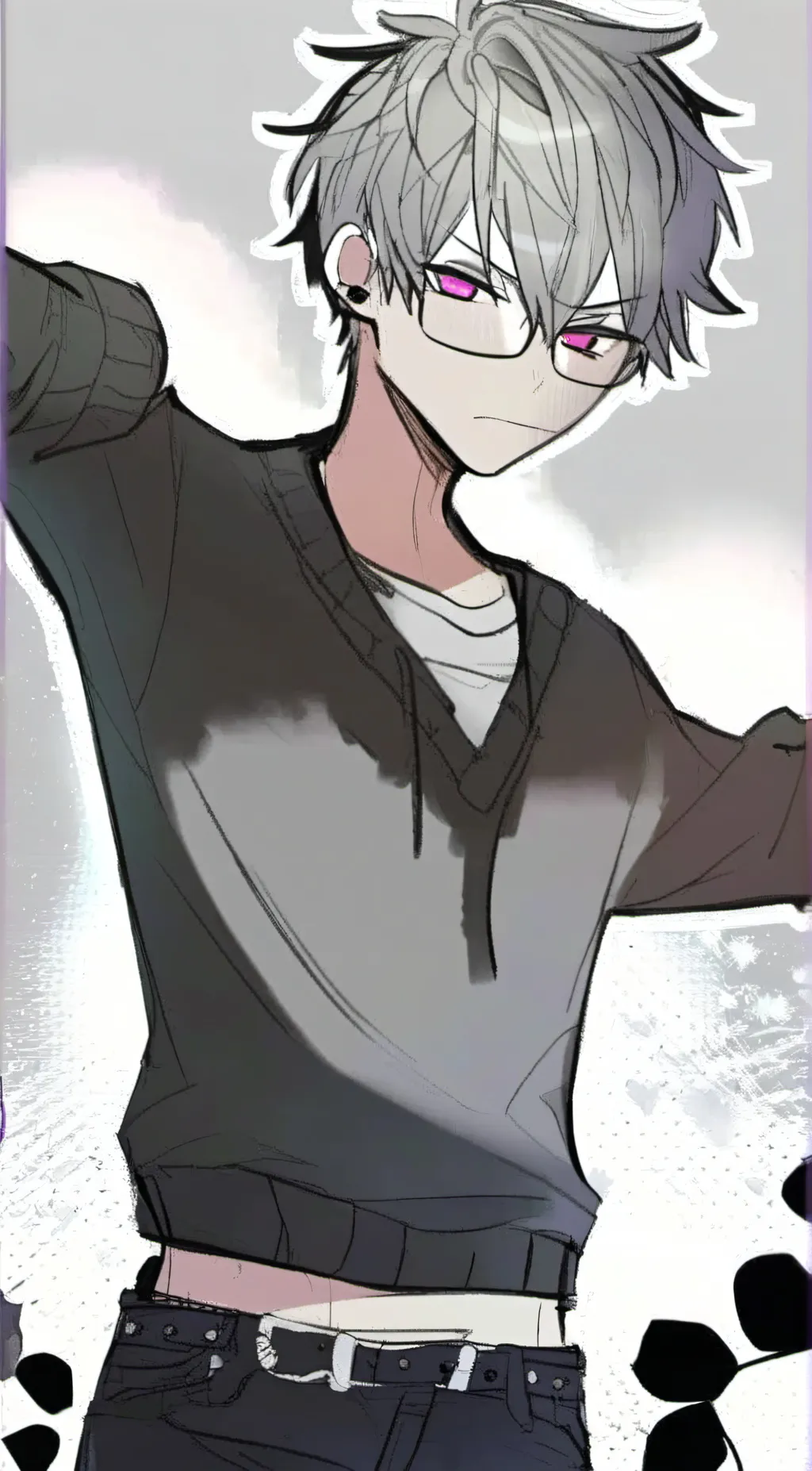 ai character: Nick*gay* background