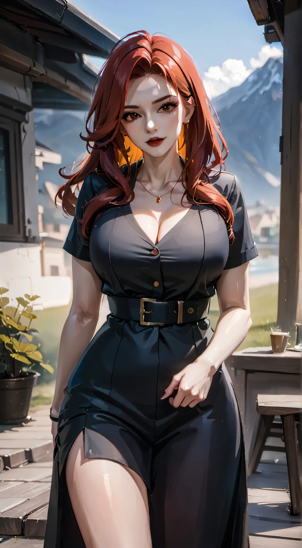 ai character: Matilda  background