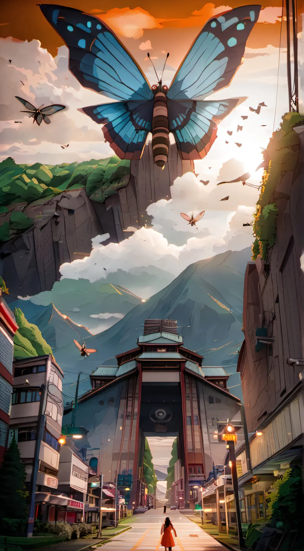 ai character: mothra background
