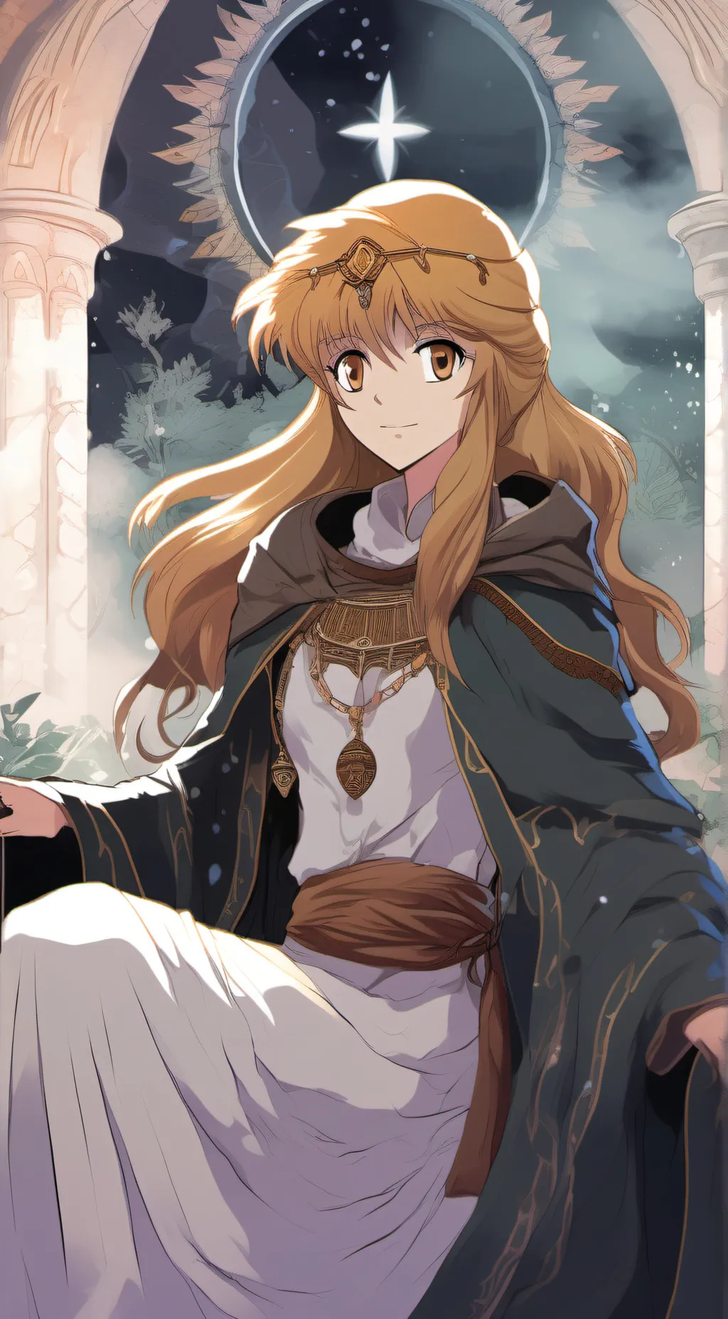 ai character: Milae Katsumi background