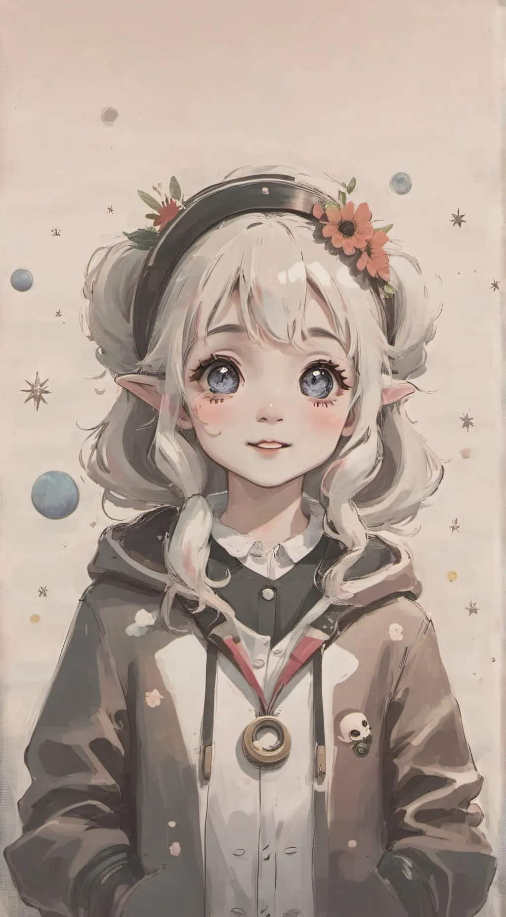 ai character: Lila background