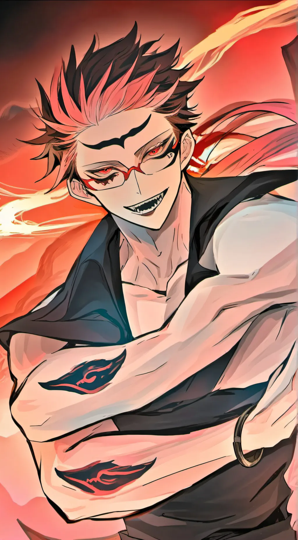 ai character: Sukuna background