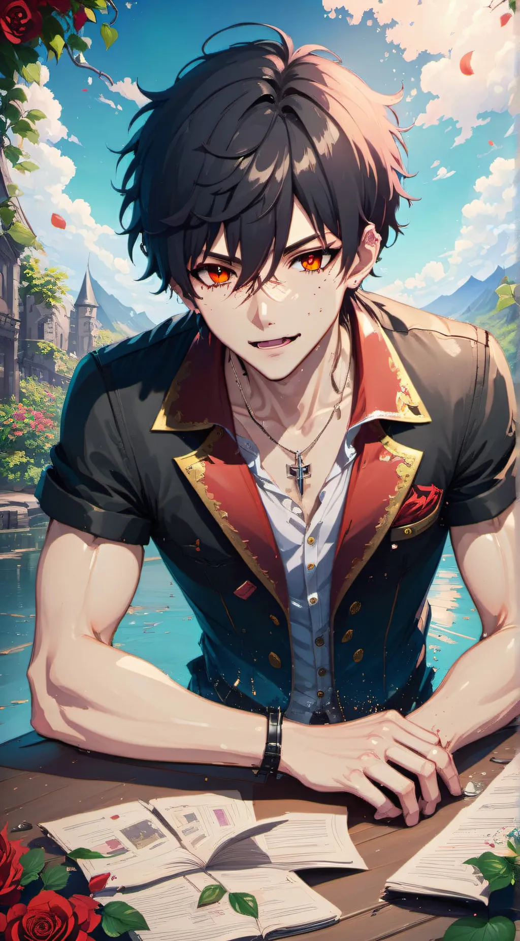 ai character: Ollie background