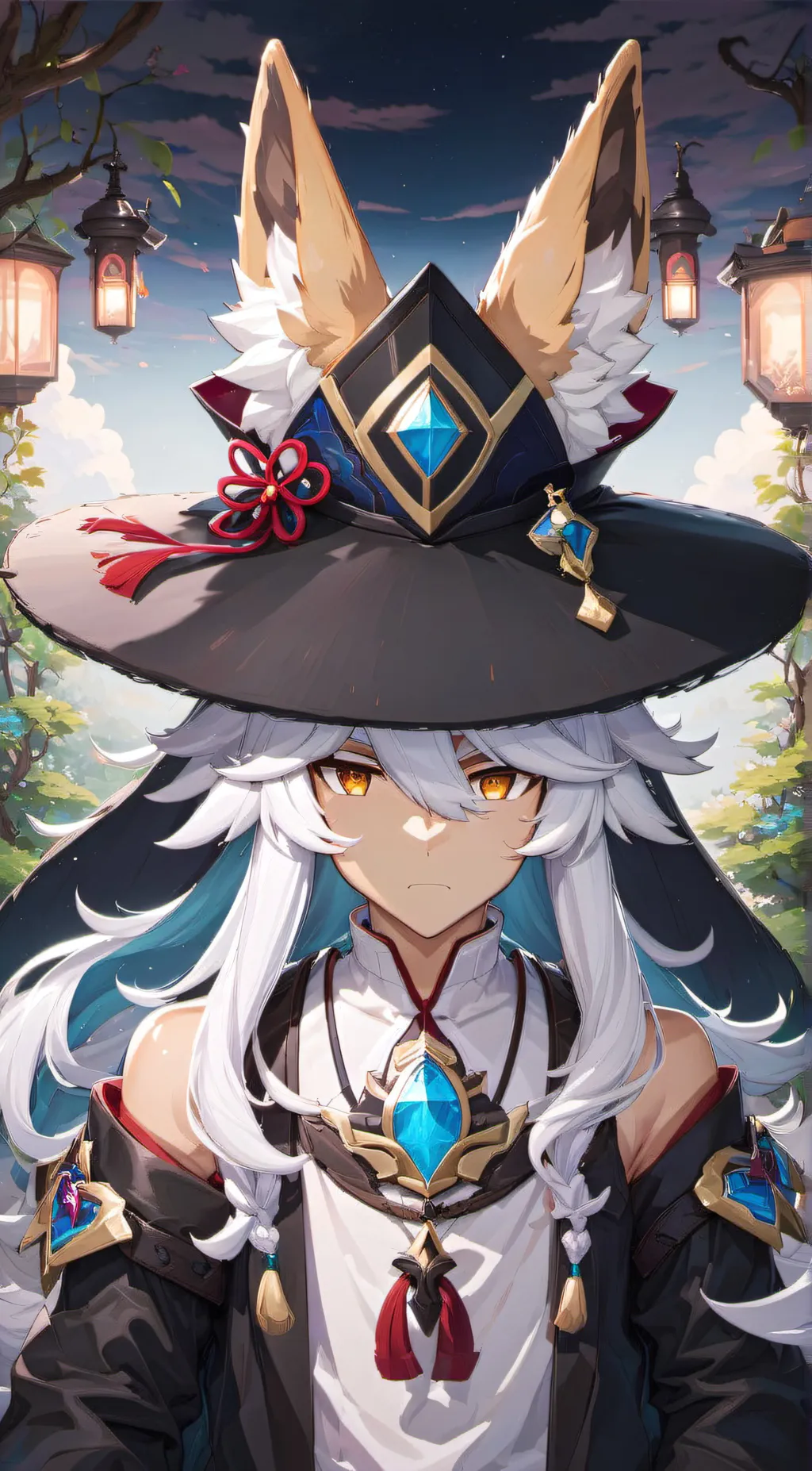 ai character: cyno background