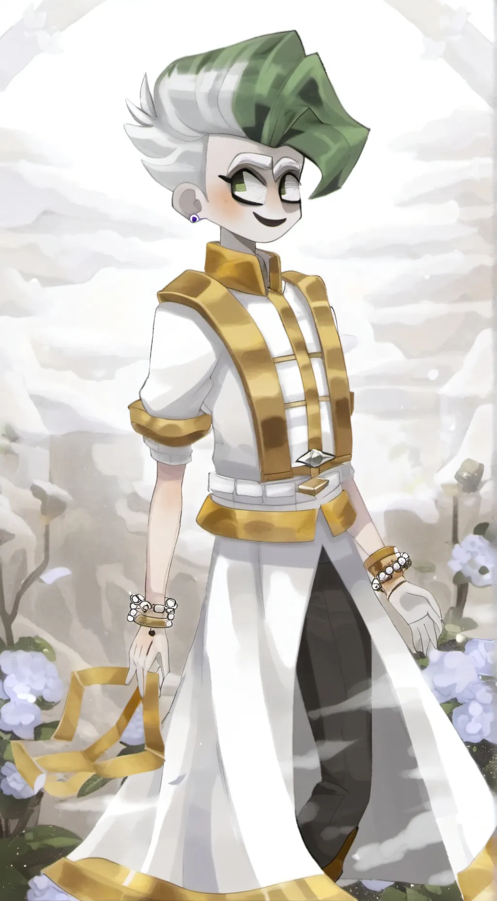 ai character: Veneer! (trolls 3) background