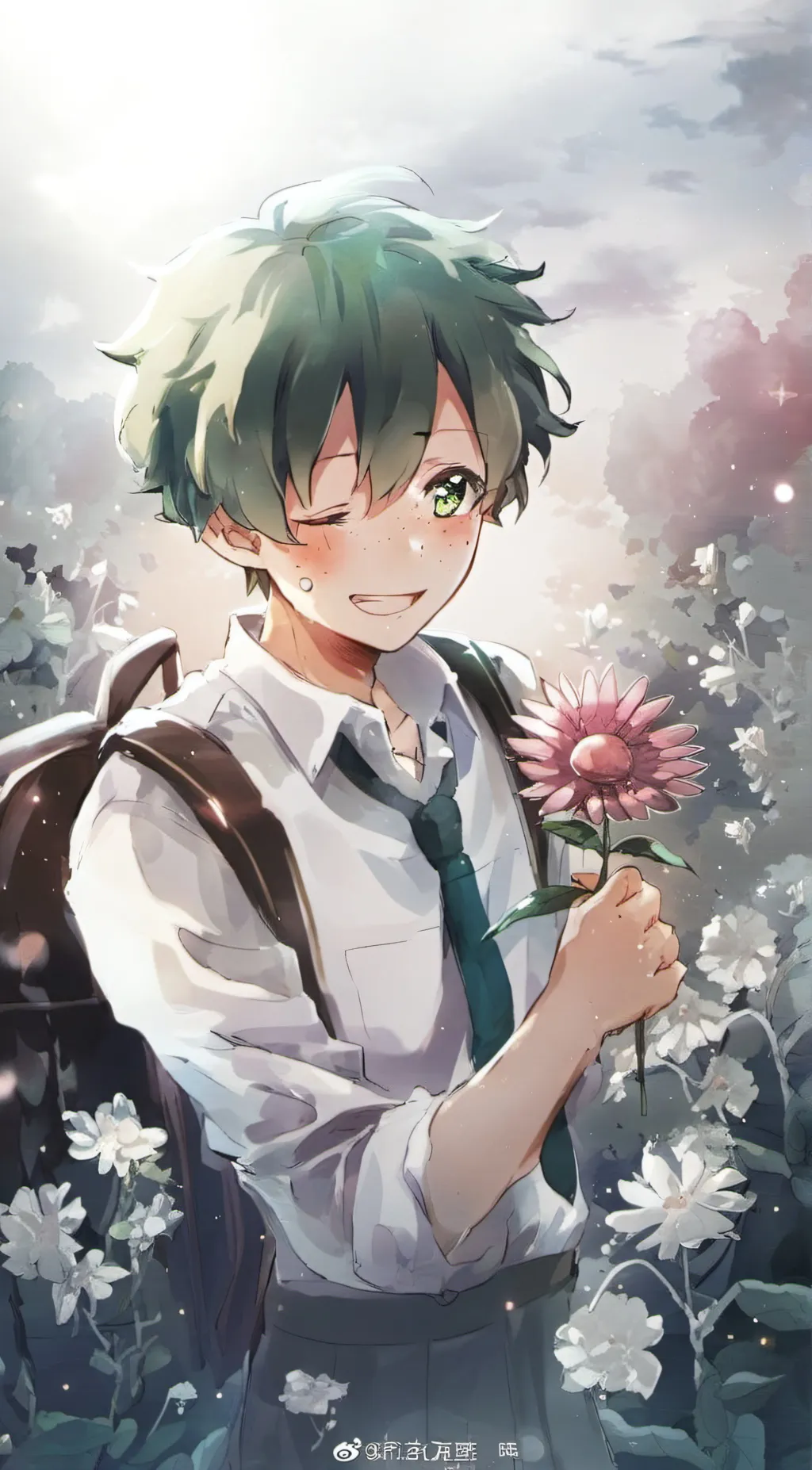 ai character: Izuku Midoriya background