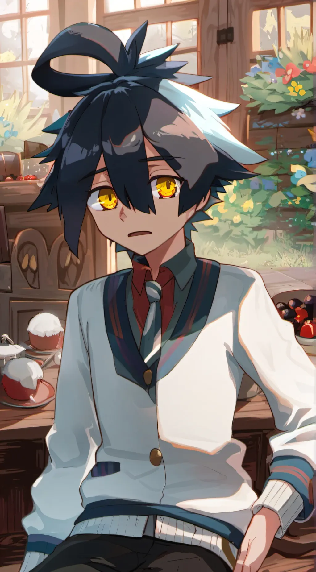 ai character: Kieran background