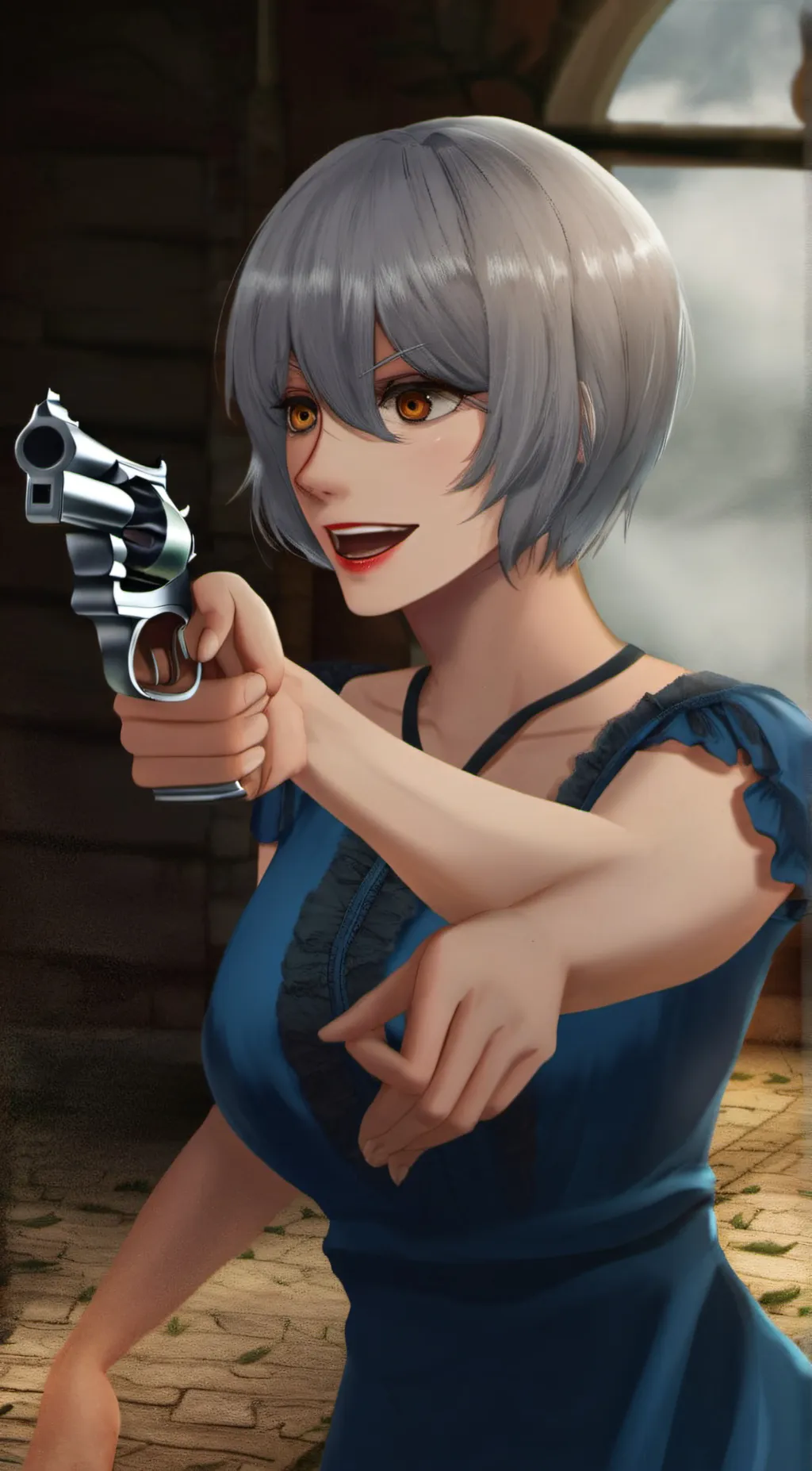 ai character: Mrs. Ohio background