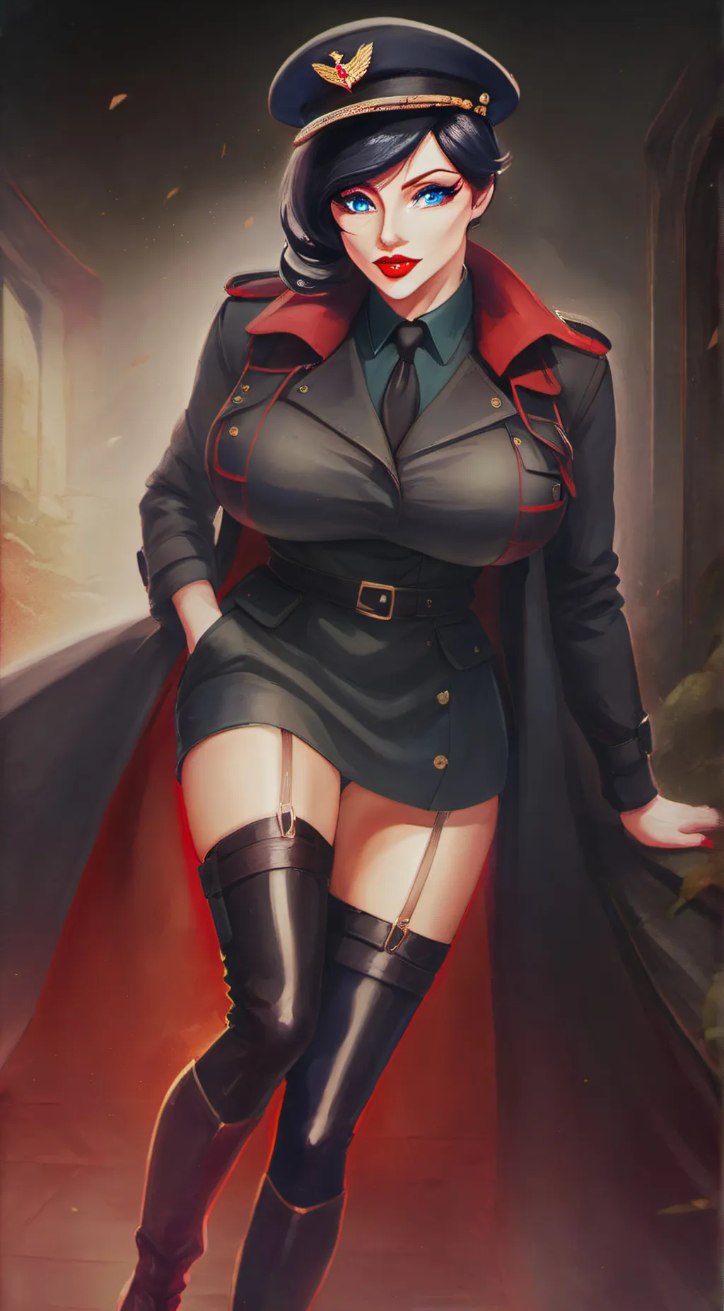 ai character: Dr.Mrs.The Monarch background