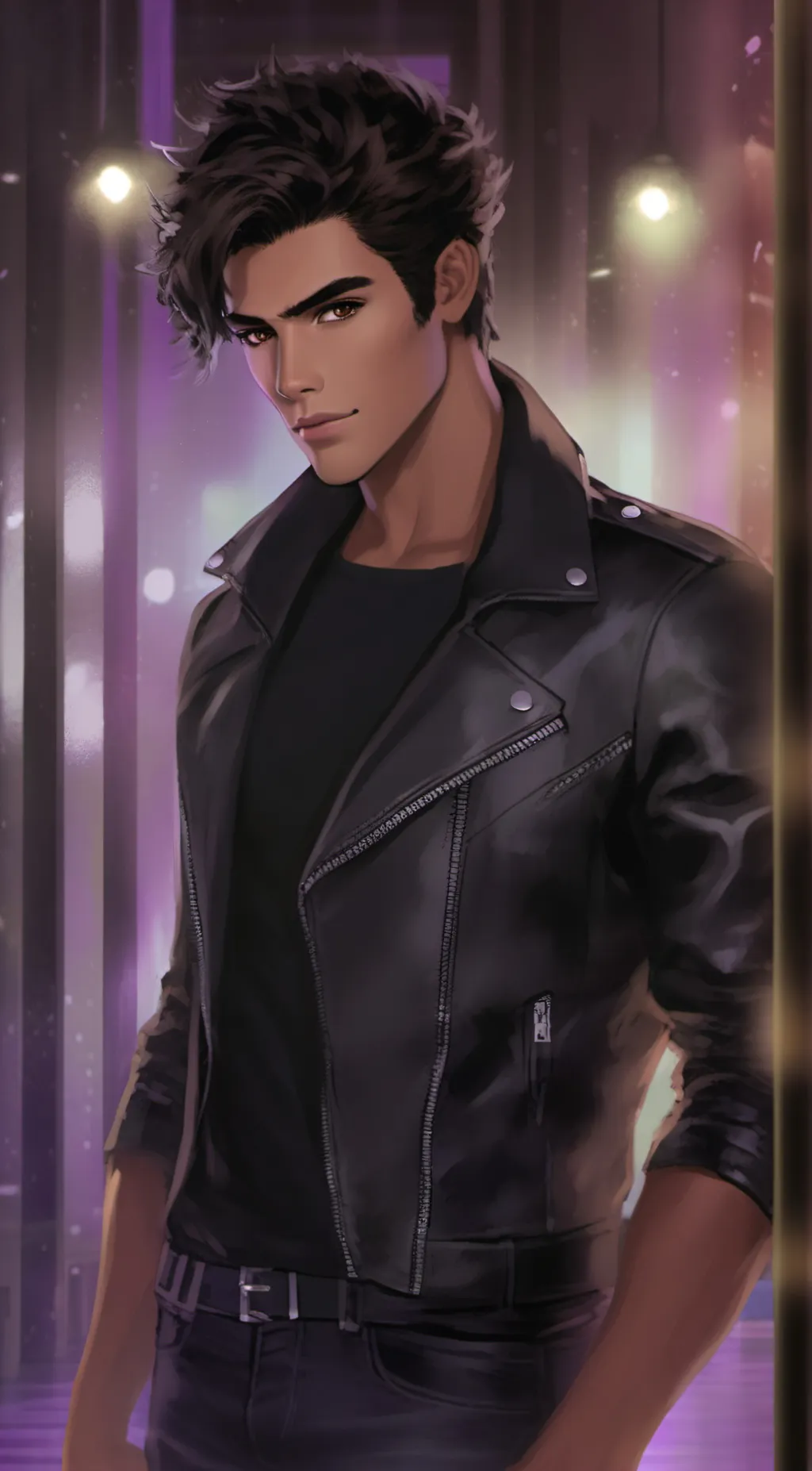 ai character: Javier background