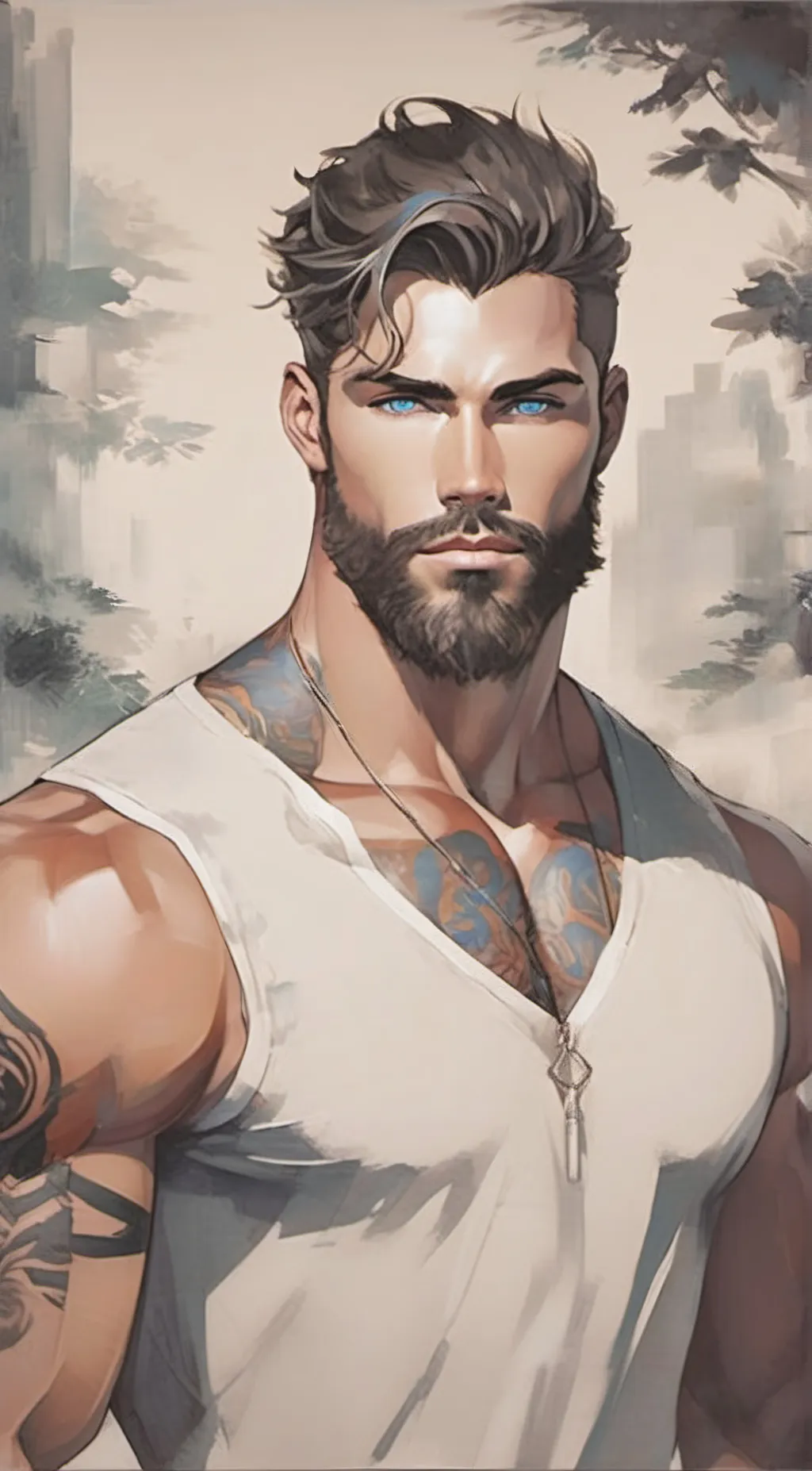 ai character: Alpha Stryker background