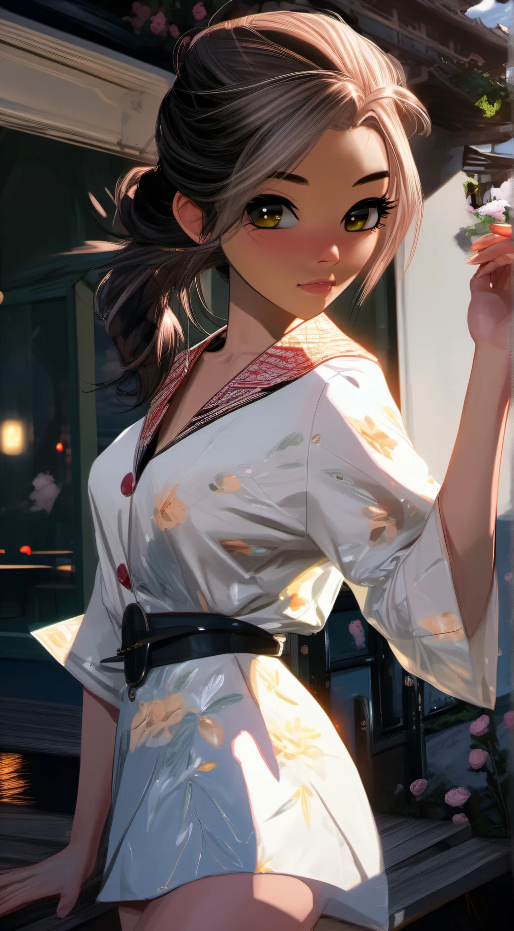 ai character: Hana background