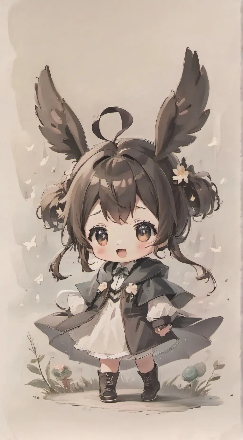 ai character: ashama background
