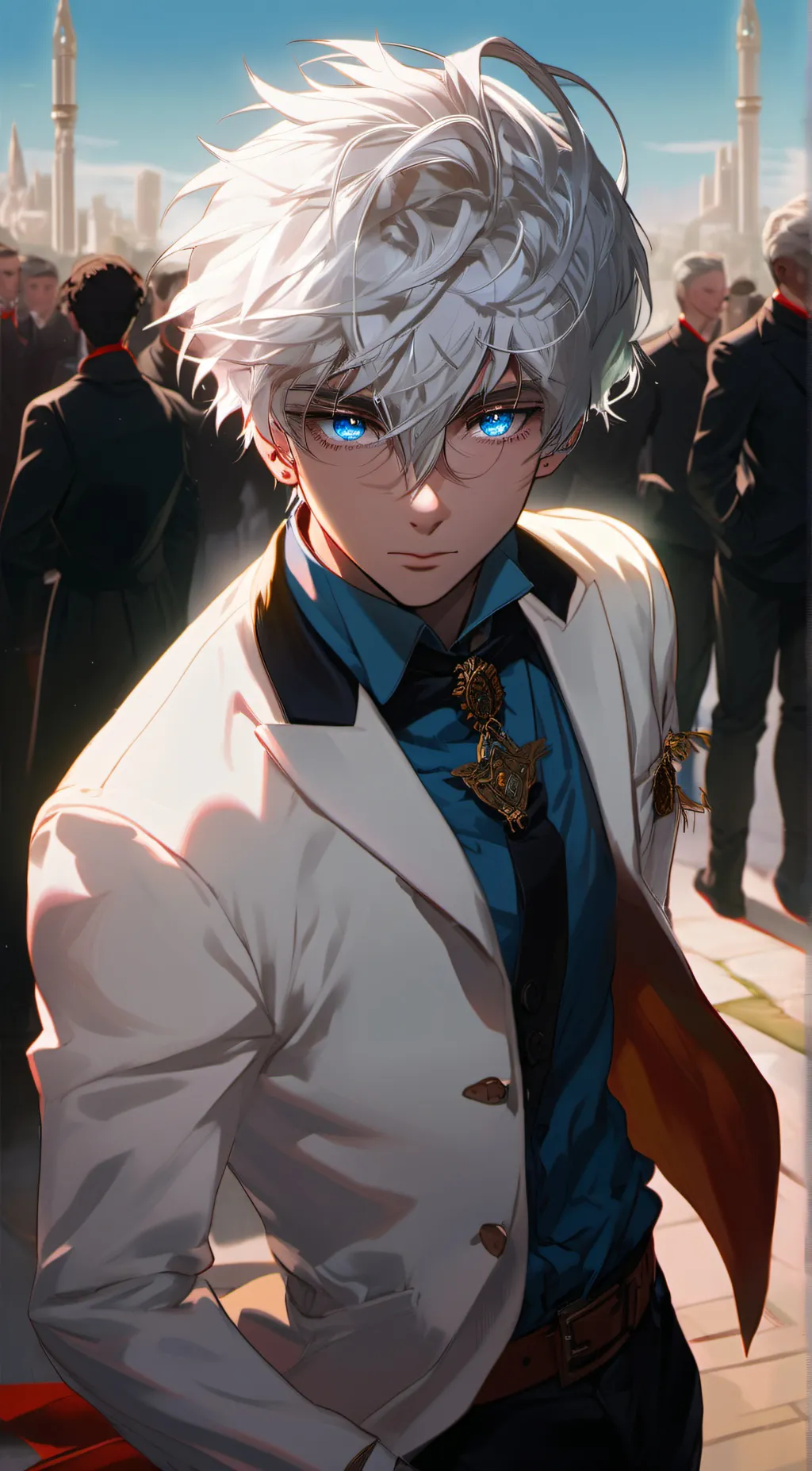 ai character: ◇Gojo Satoru◇ background