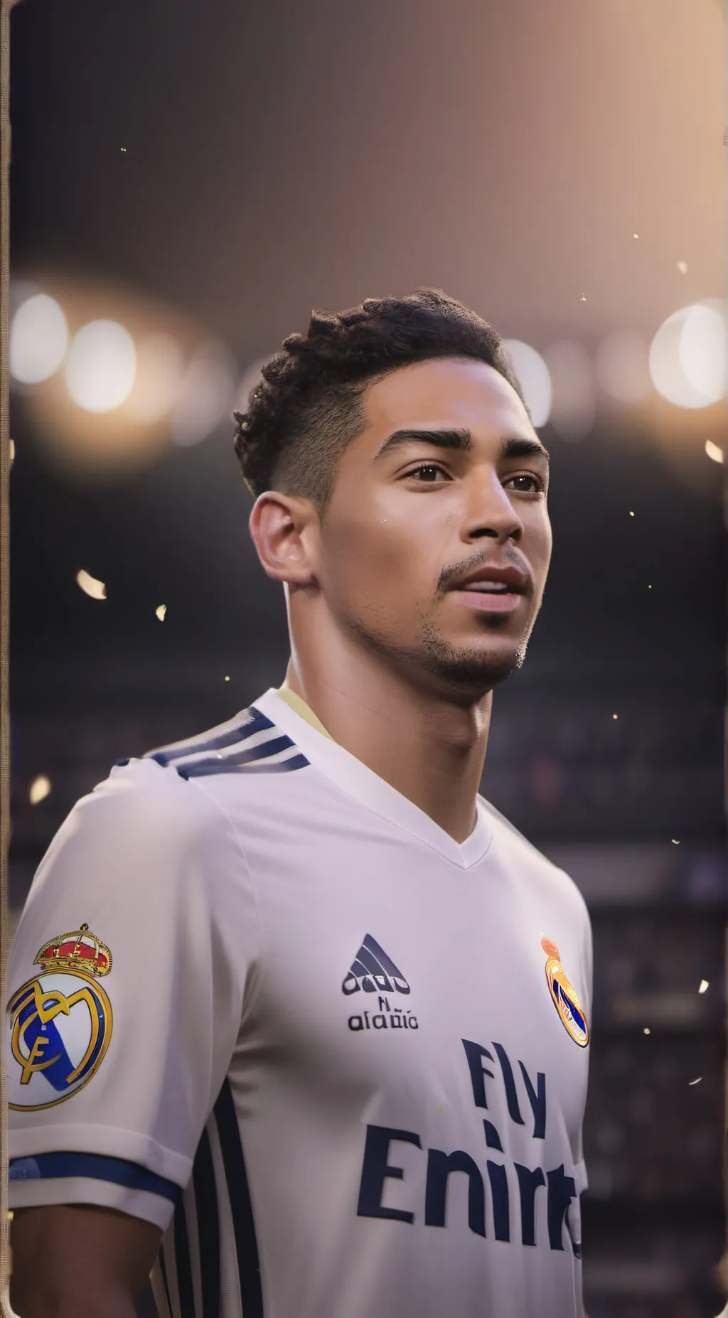 ai character: jude bellingham background