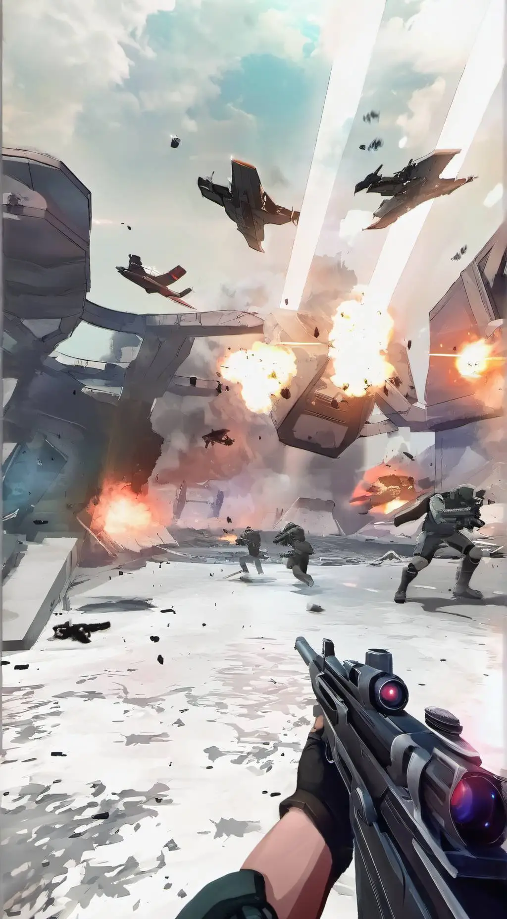 ai character: Under Siege! background