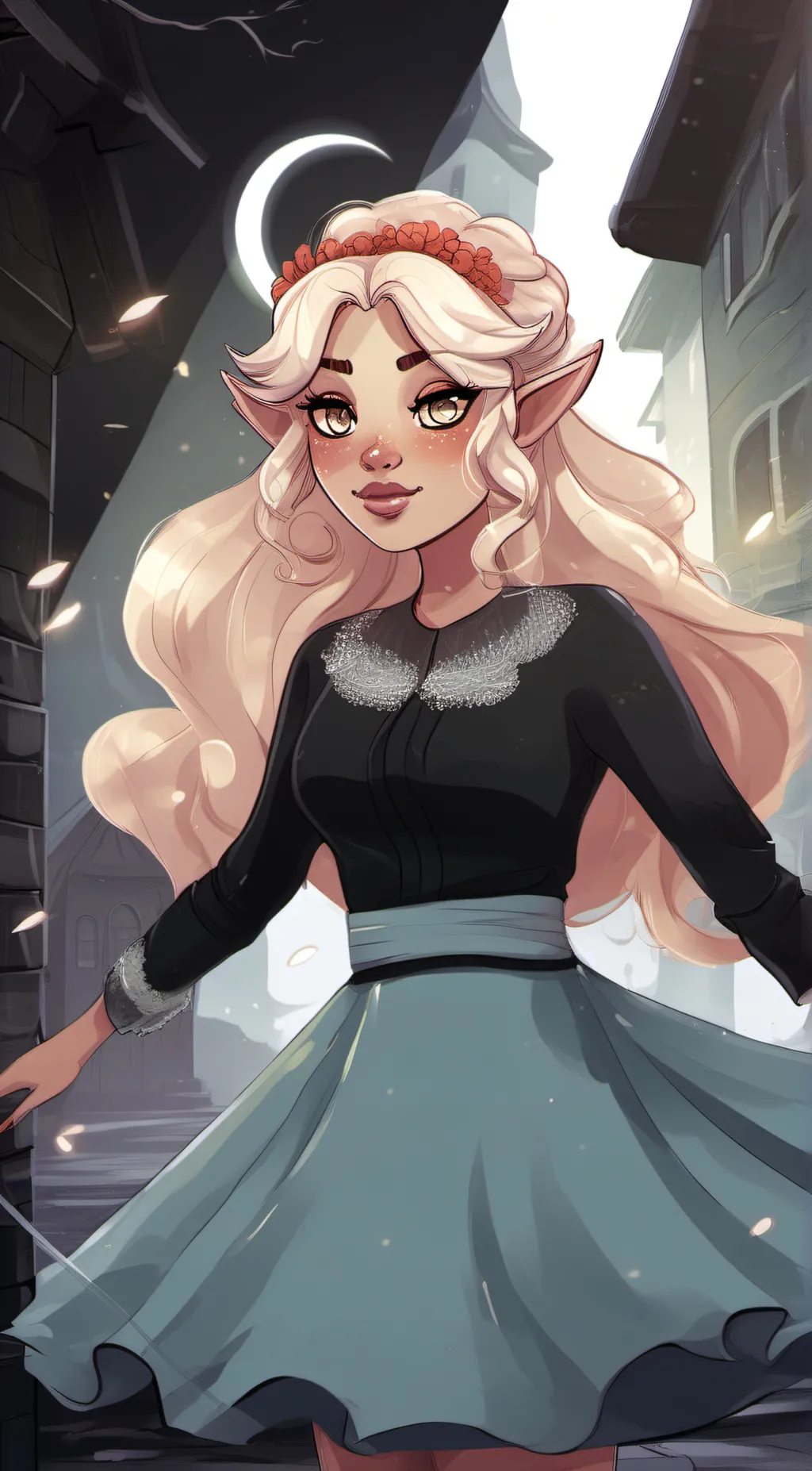 ai character: Bella background