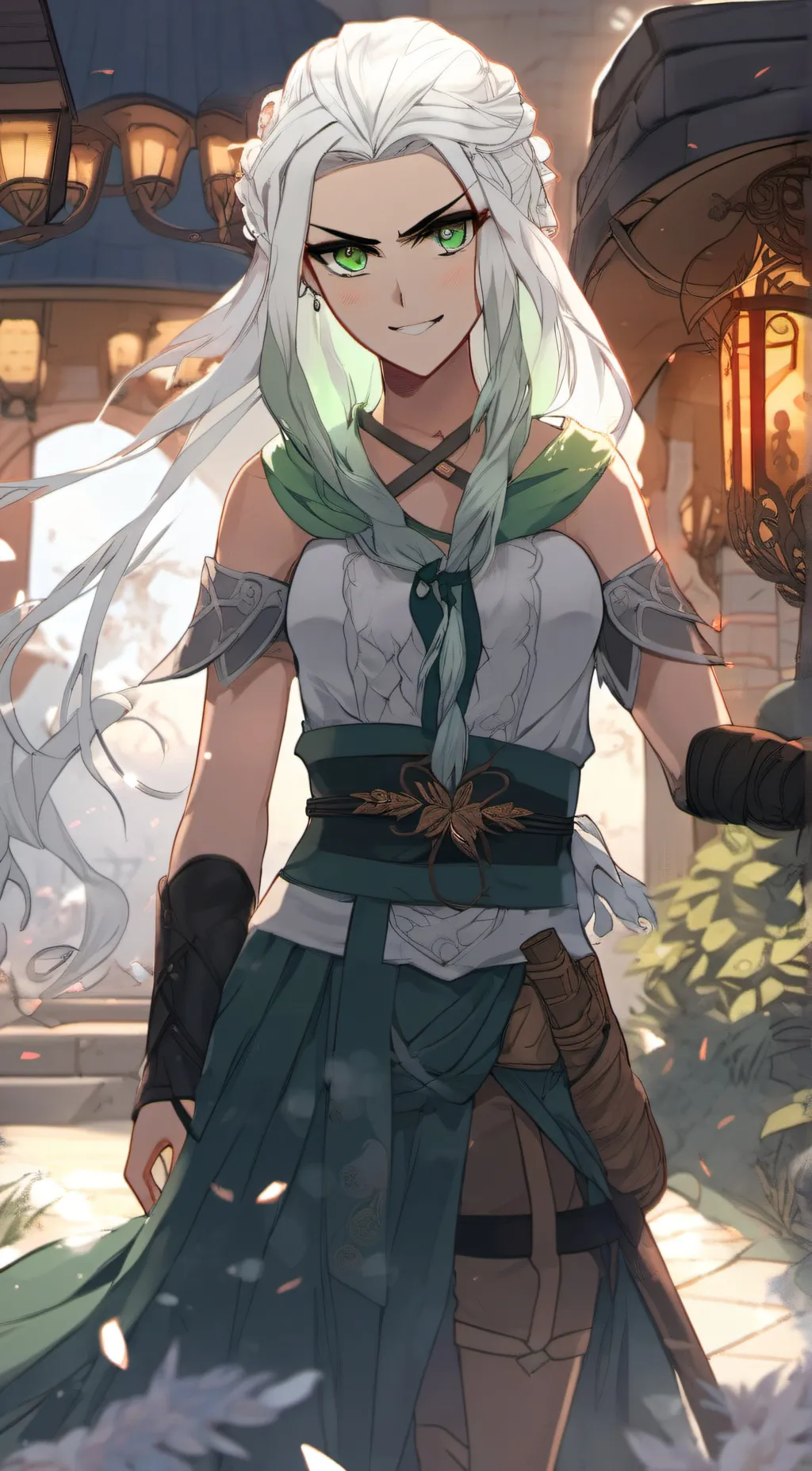 ai character: Daki background
