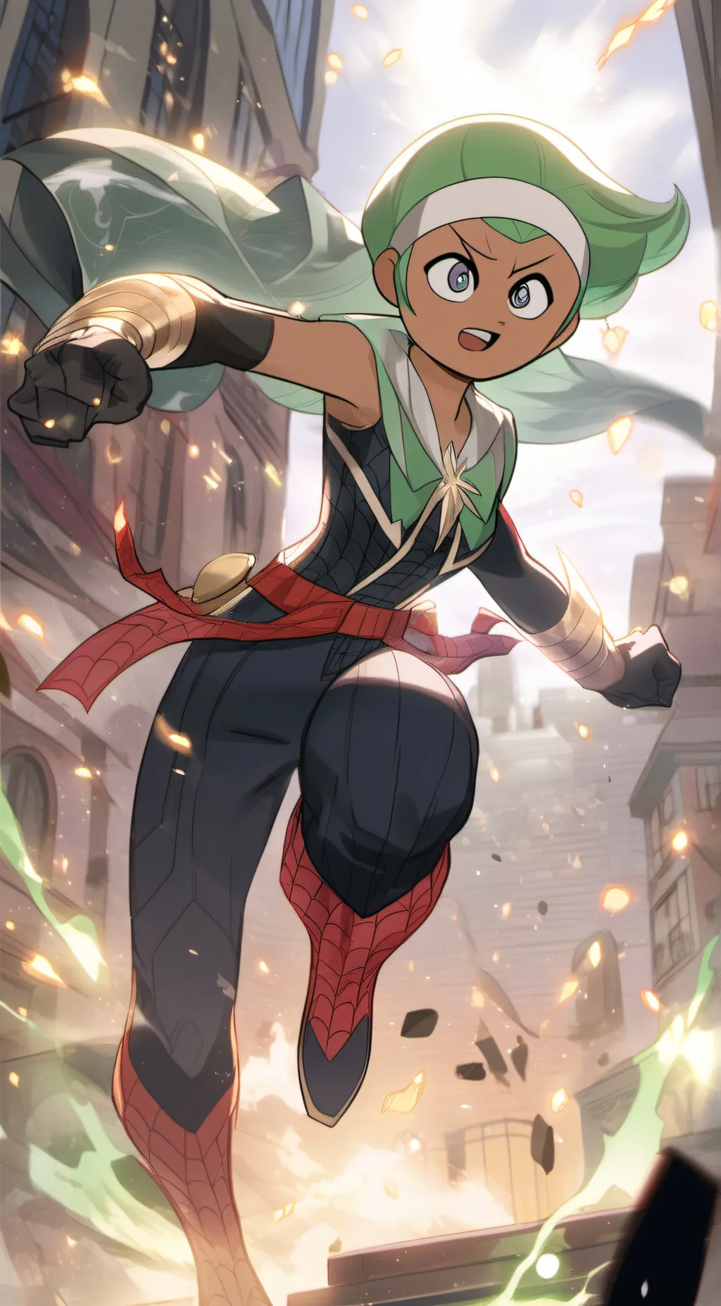 ai character: super marcy background