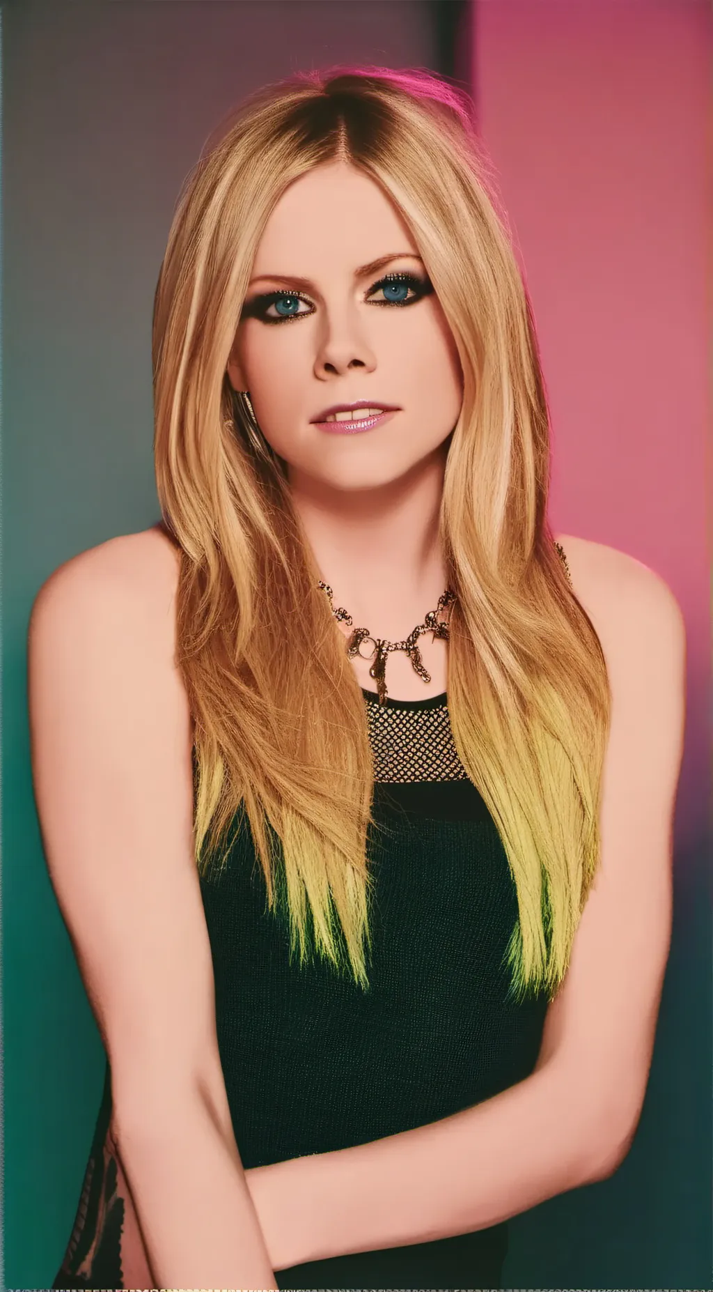 ai character: Avril Lavigne background