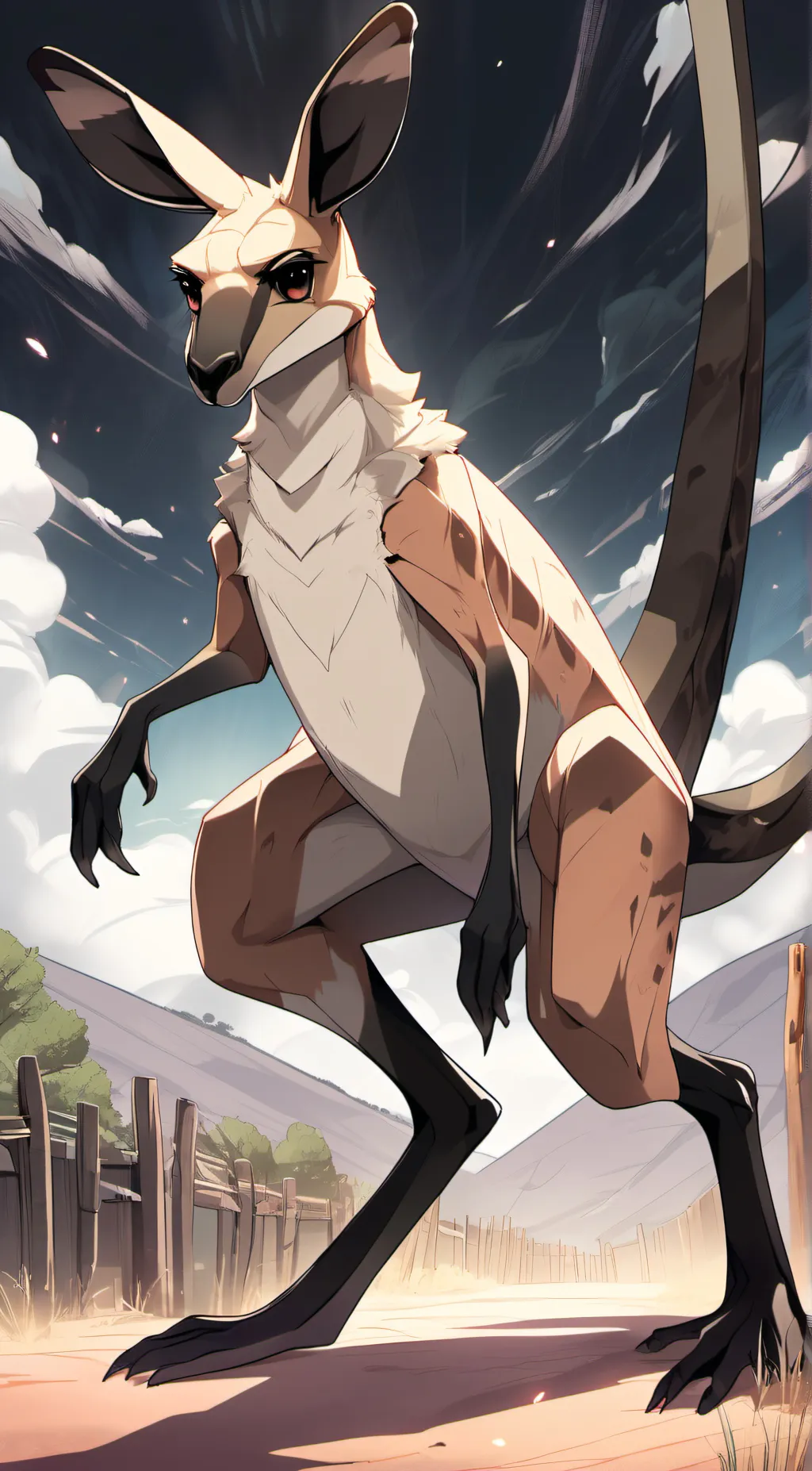 ai character: Claws background