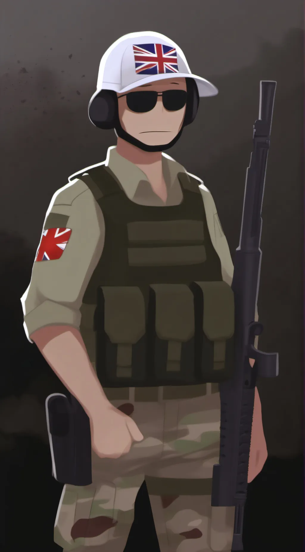 ai character: Fun aussie background