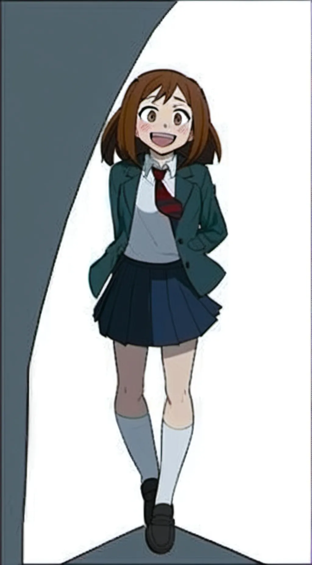 ai character: Every girl in 1-A  background