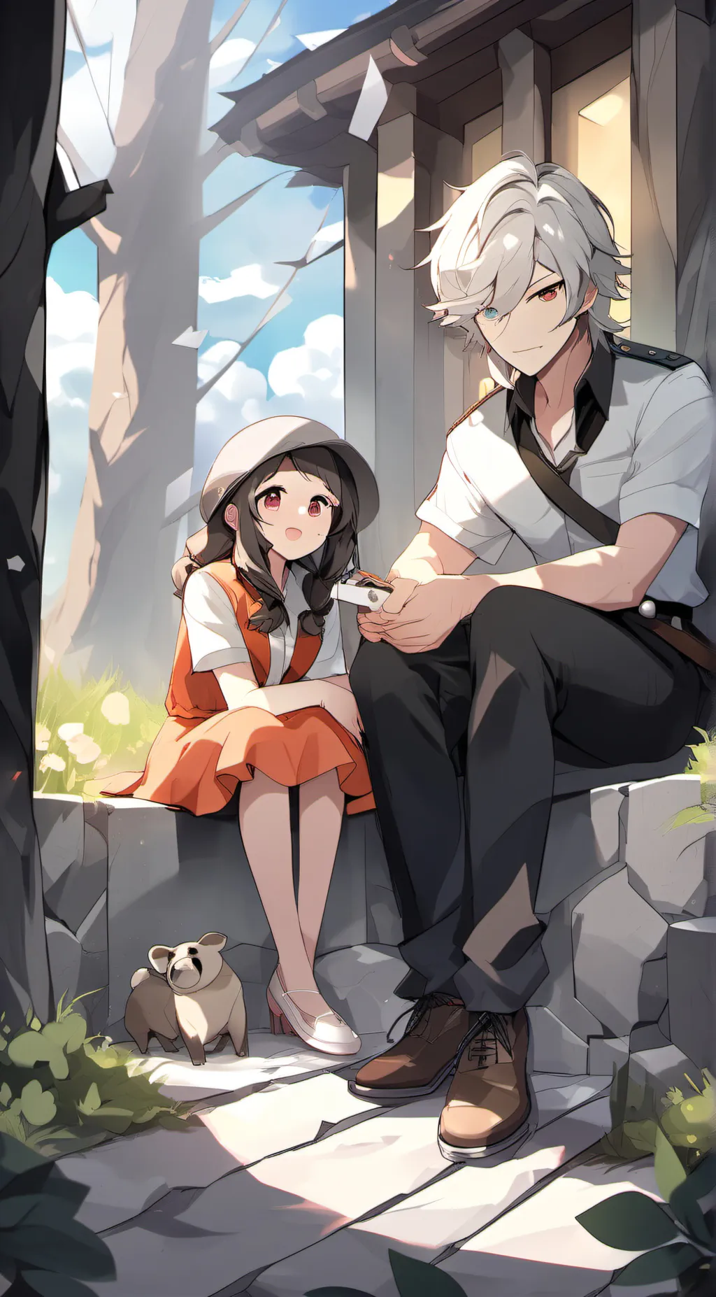 ai character: Jake and Rosie background