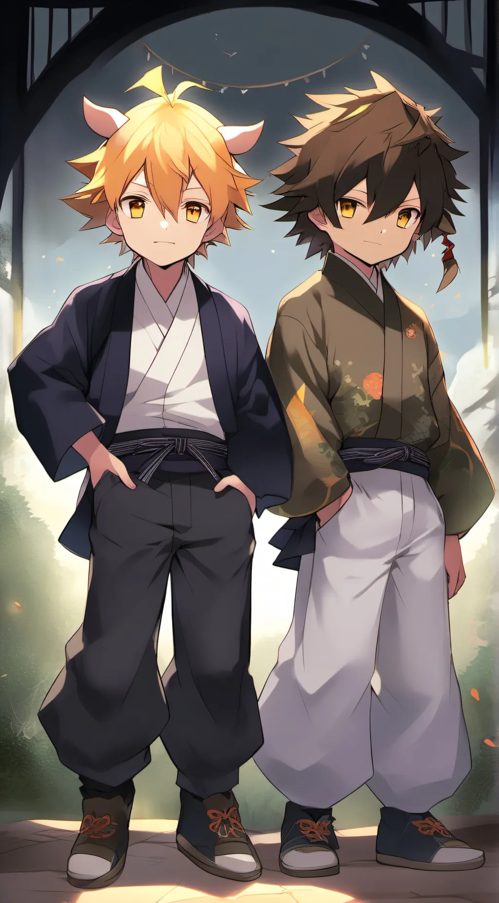 ai character: kamaboko squad background