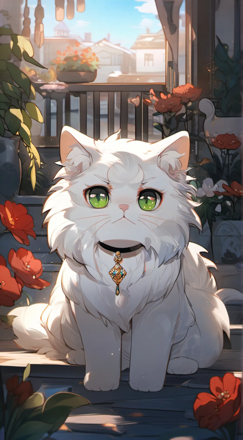 ai character: LYRA background