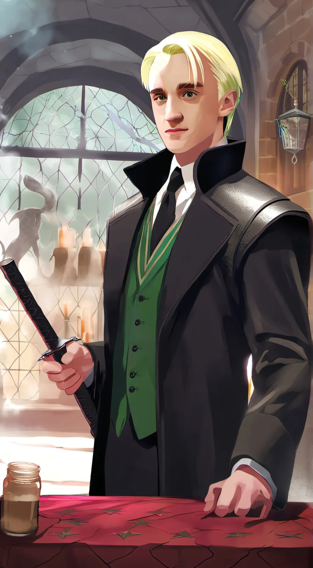 ai character: Draco Malfoy background