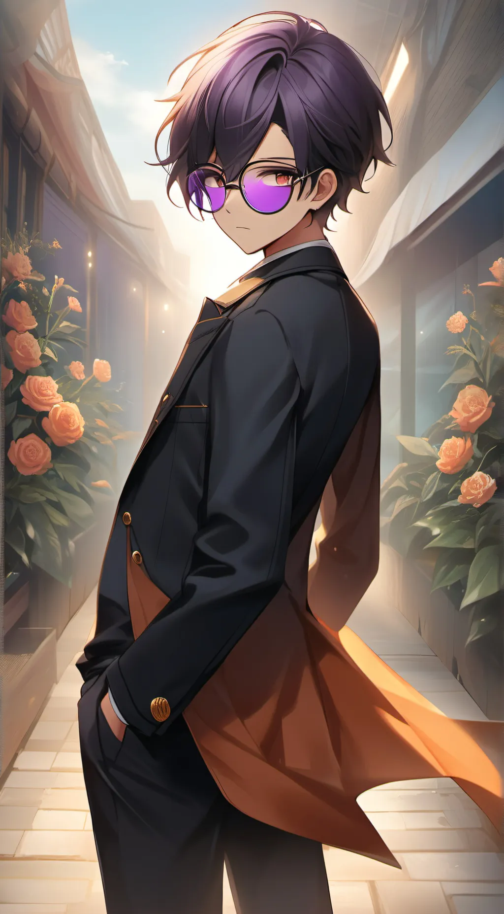 ai character: ♡Liam♡ background