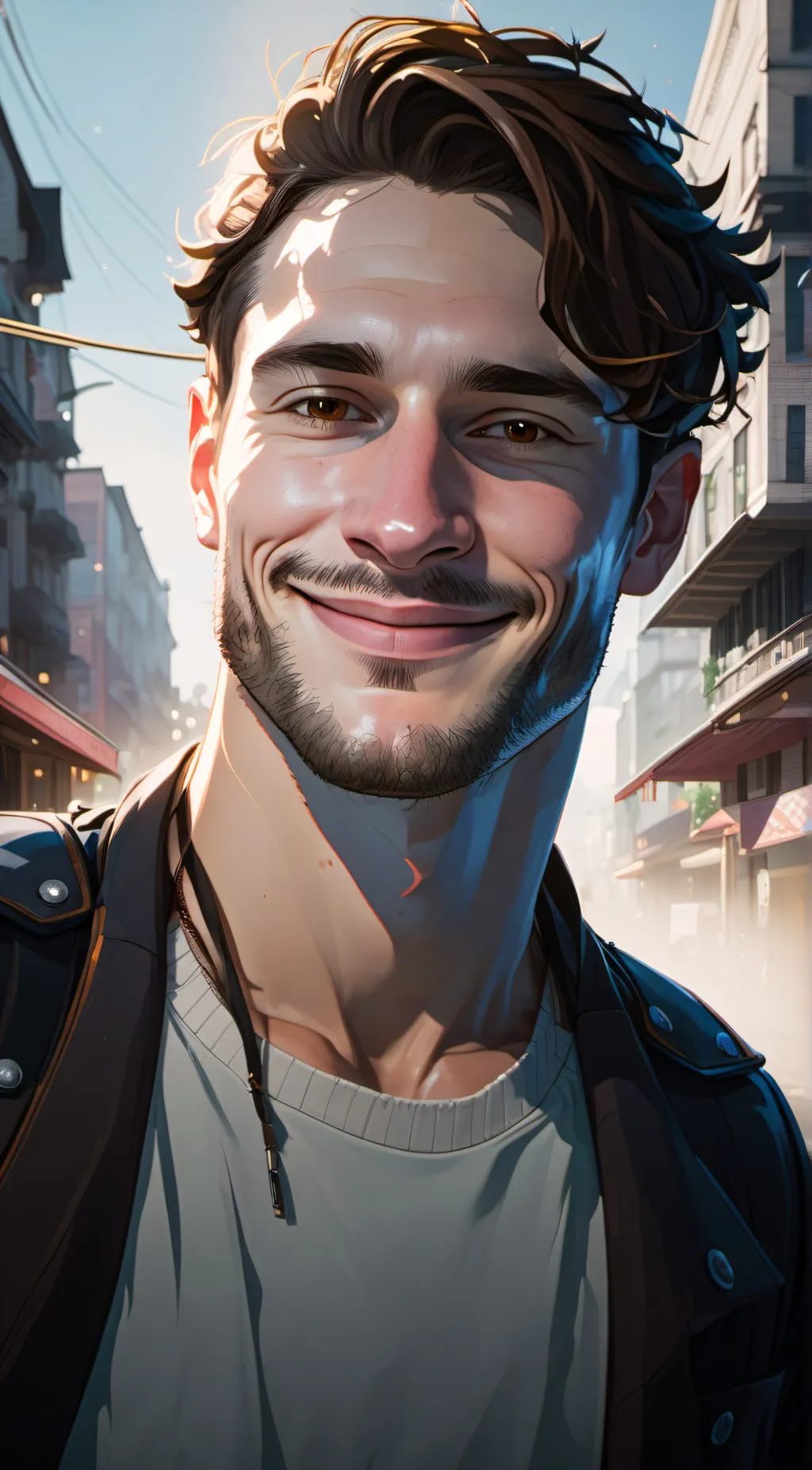 ai character: Alex background
