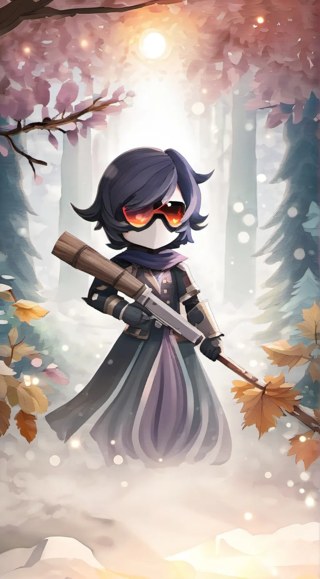 ai character: uzi background