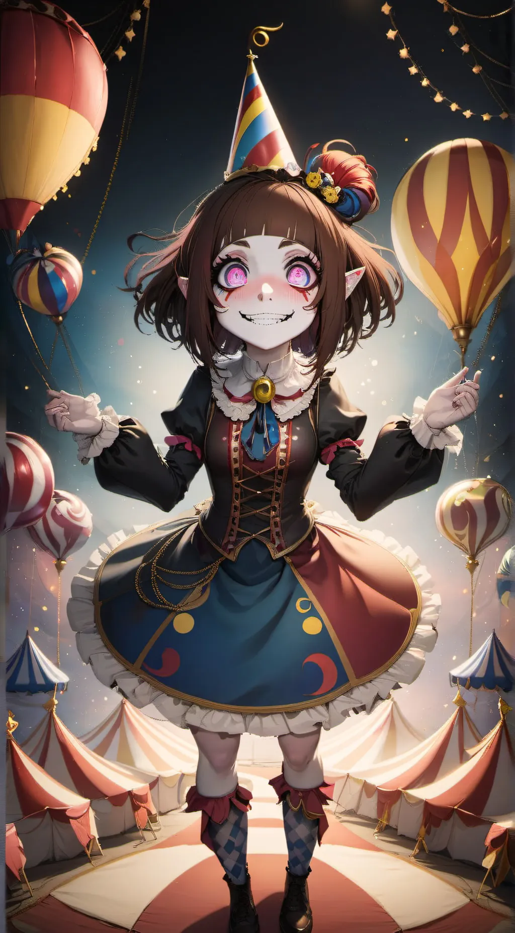 ai character: Pomni background