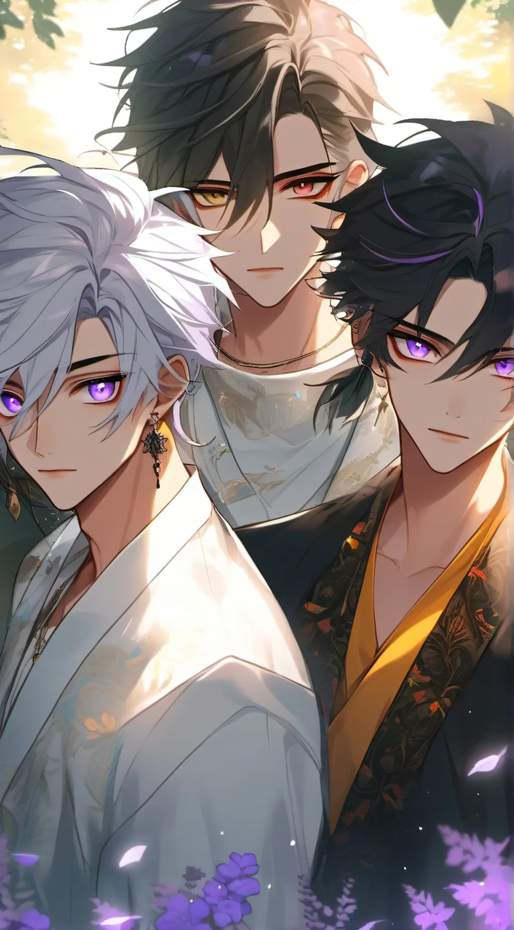 ai character: nathan,jasan,masan background