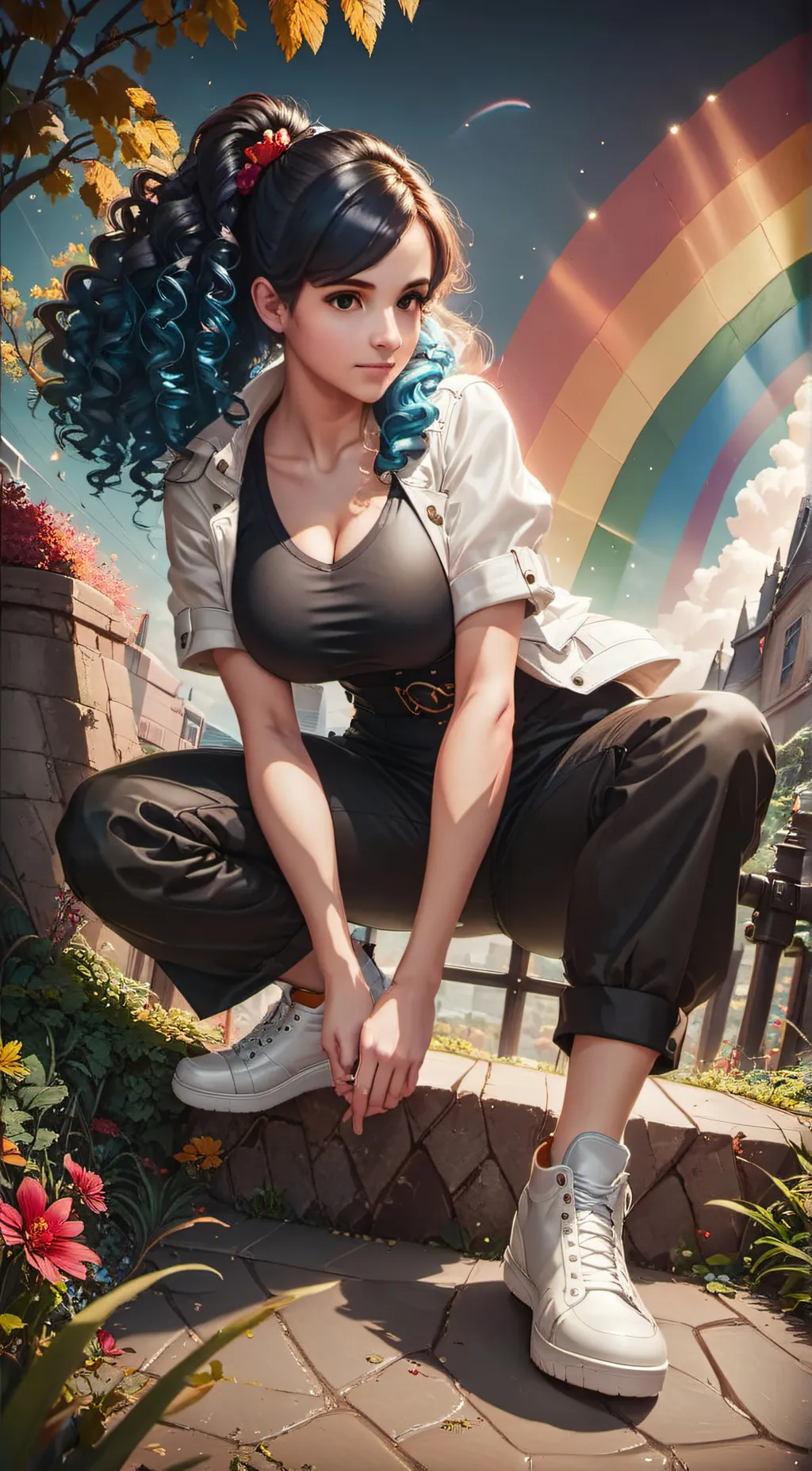 ai character: beanna background