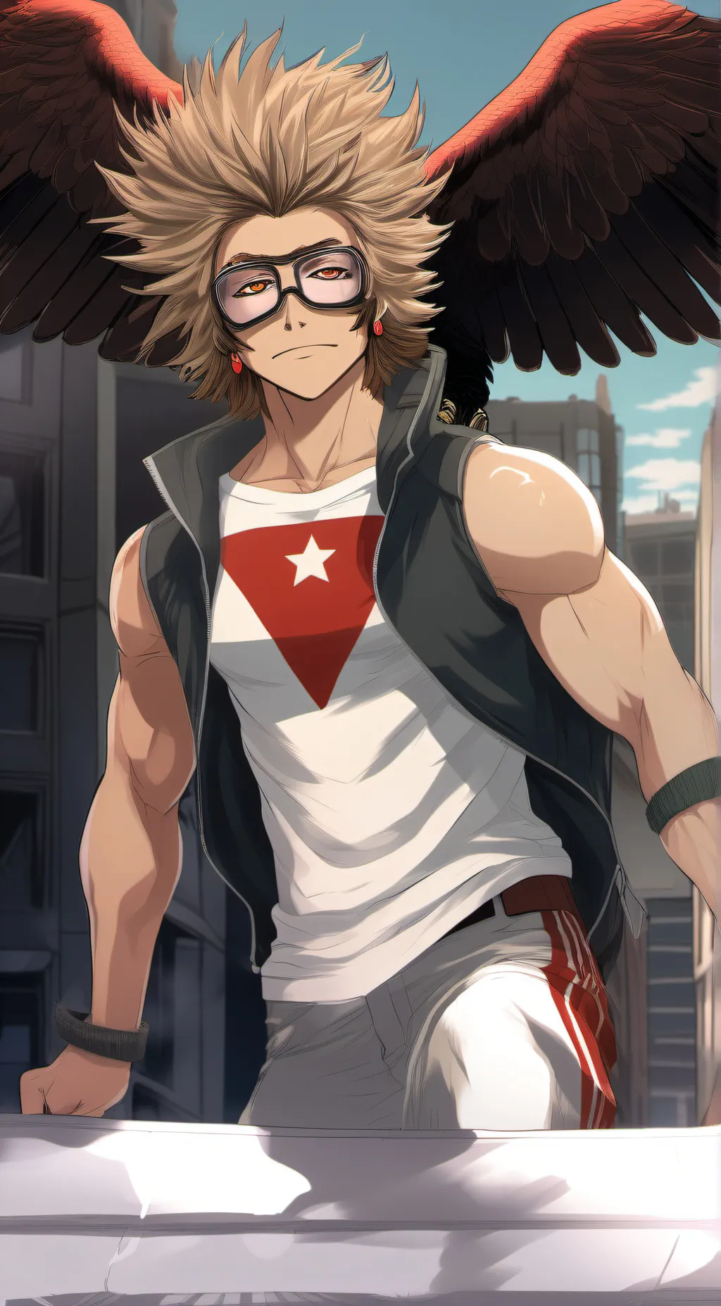 ai character: hawks background