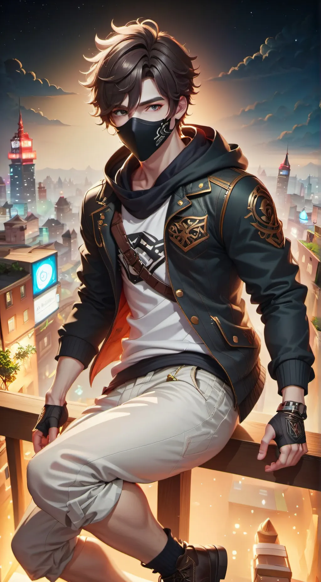 ai character: Ezra background