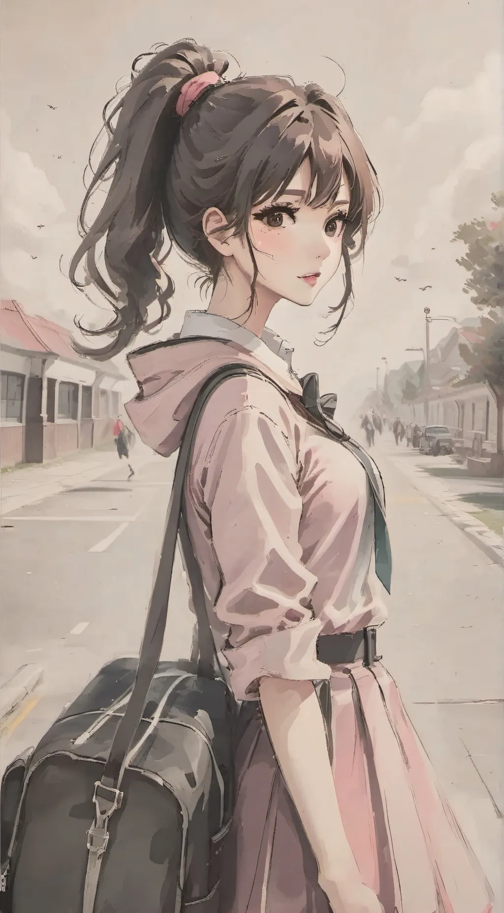 ai character: Angel background