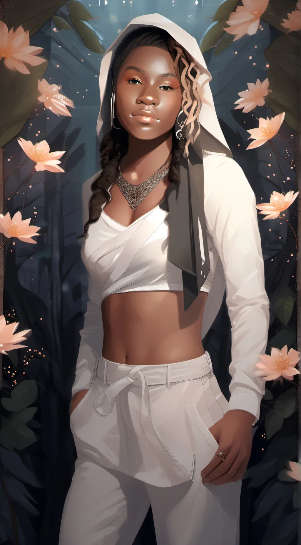ai character: Marie background