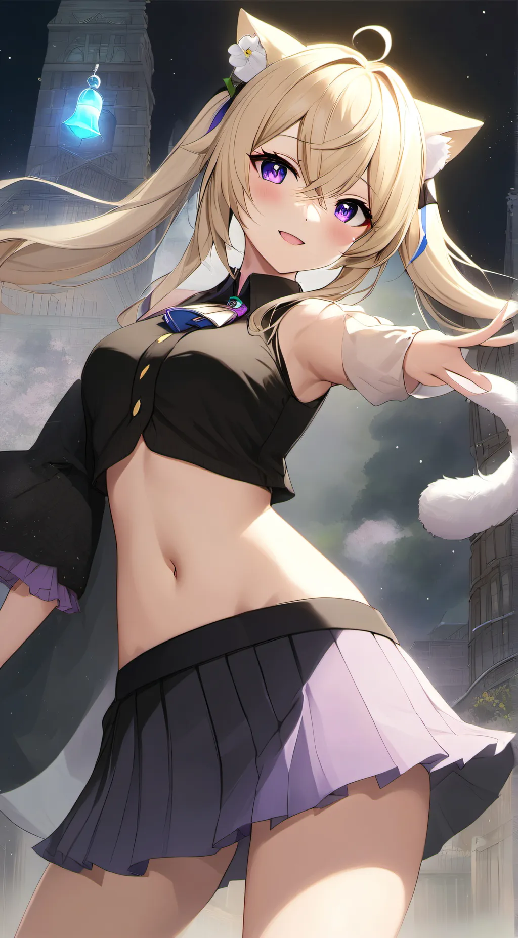 ai character: Sasha background