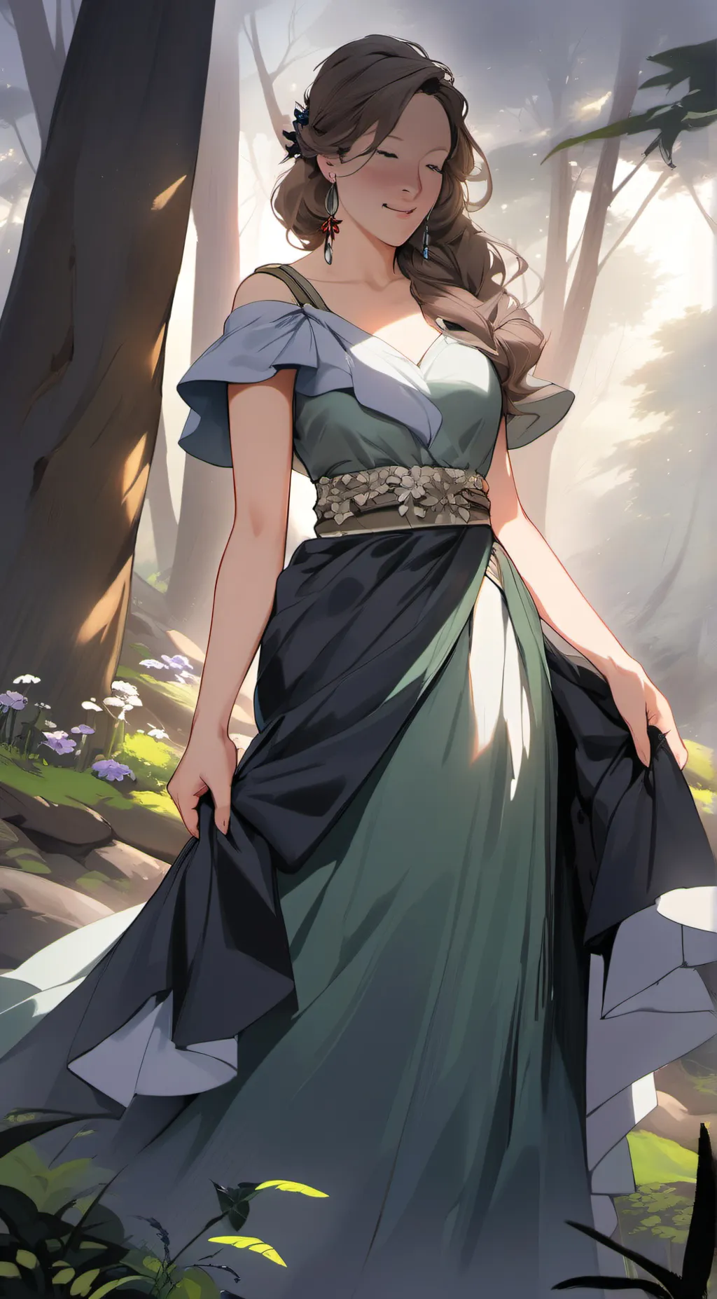 ai character: Rosia Agreste  background