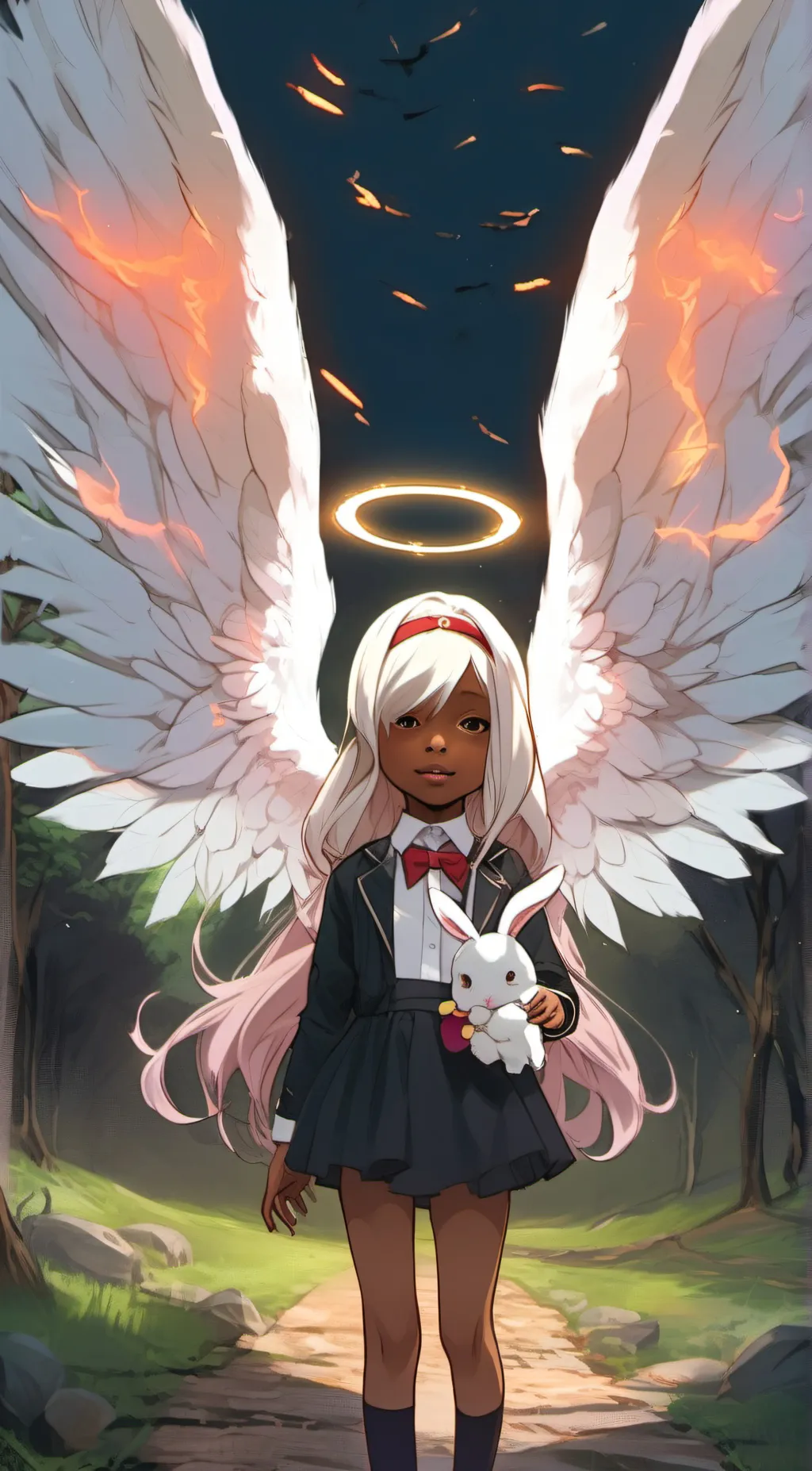 ai character: Ember background