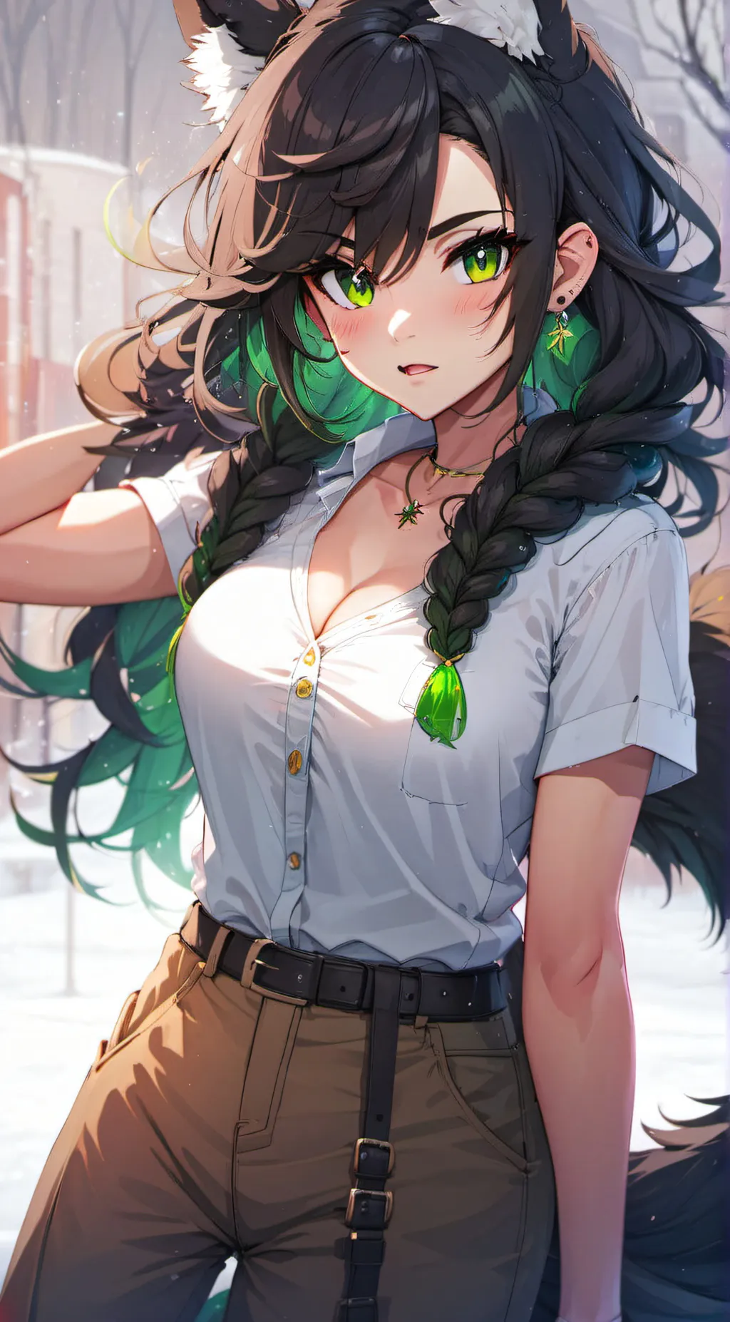 ai character: Nova background