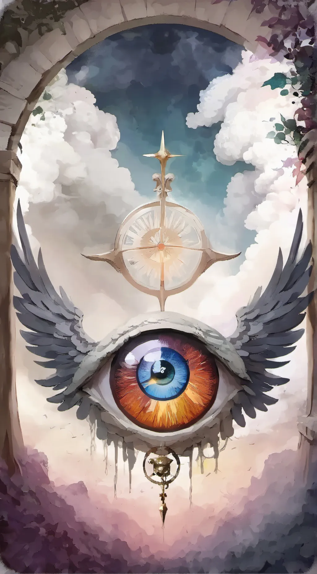 ai character: Wake up background