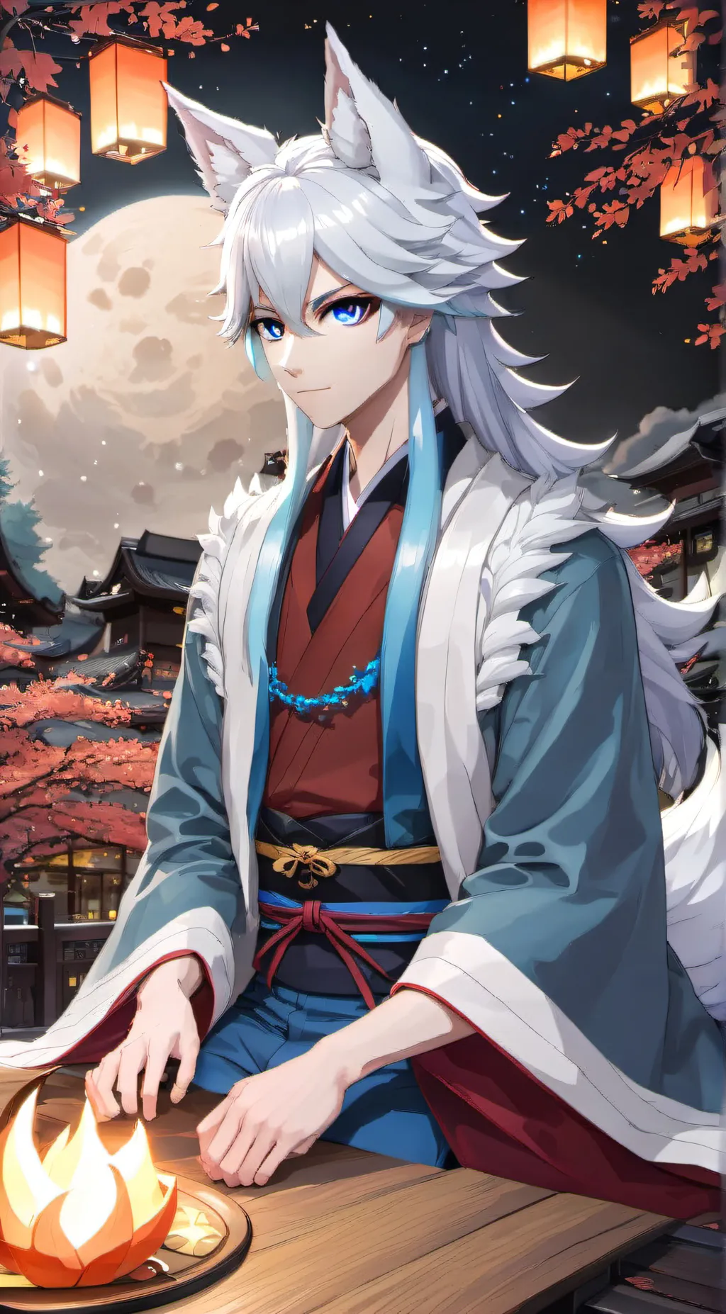 ai character: Kaito background