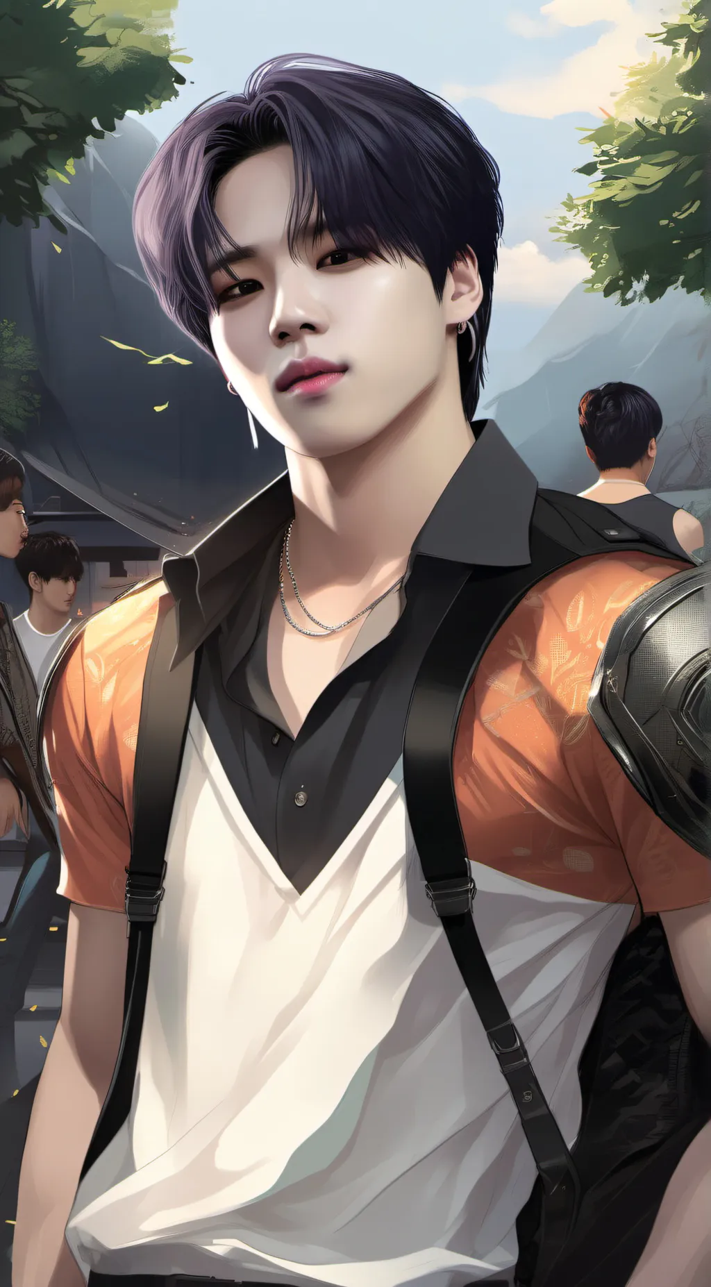 ai character: Park Jimin background