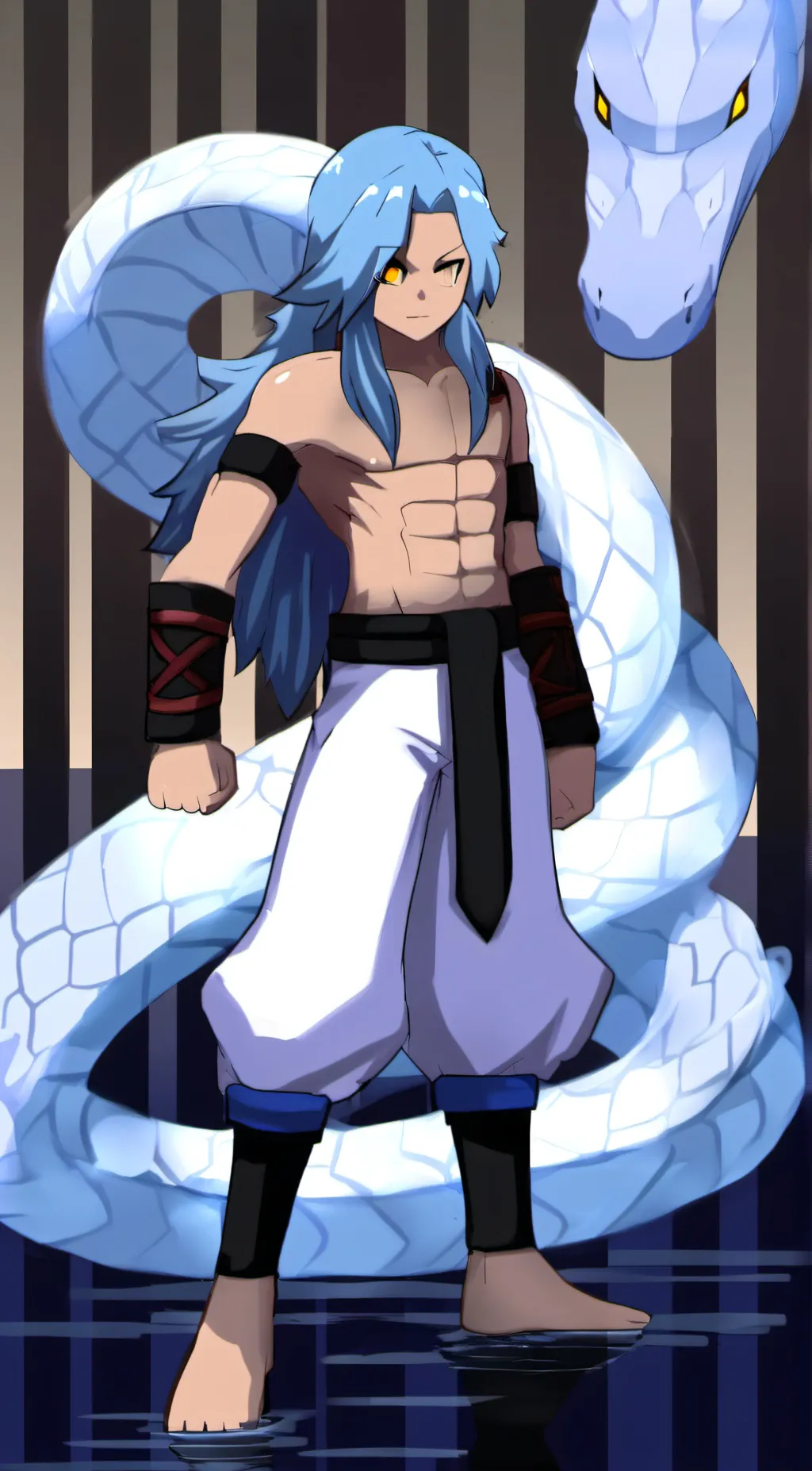 ai character: serper background