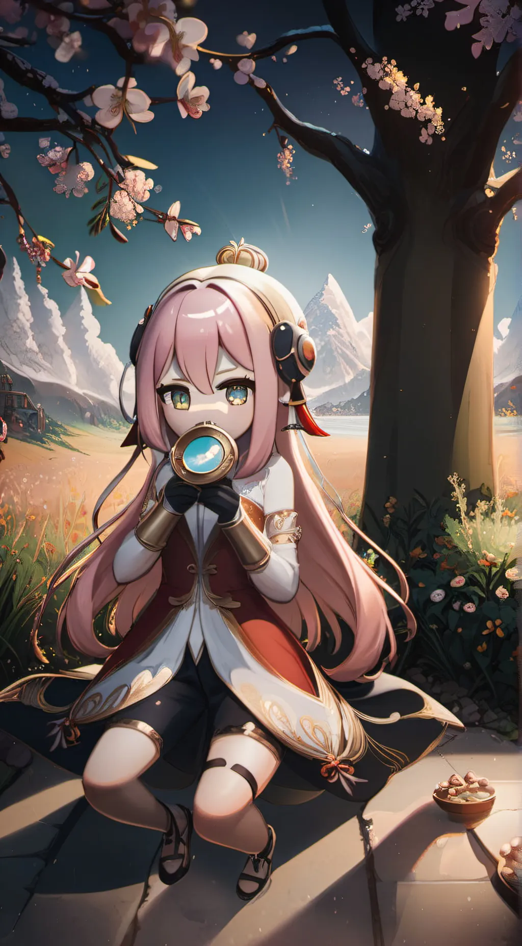 ai character: June  background